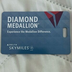 Delta SkyMiles Diamond Medallion Luggage Tag